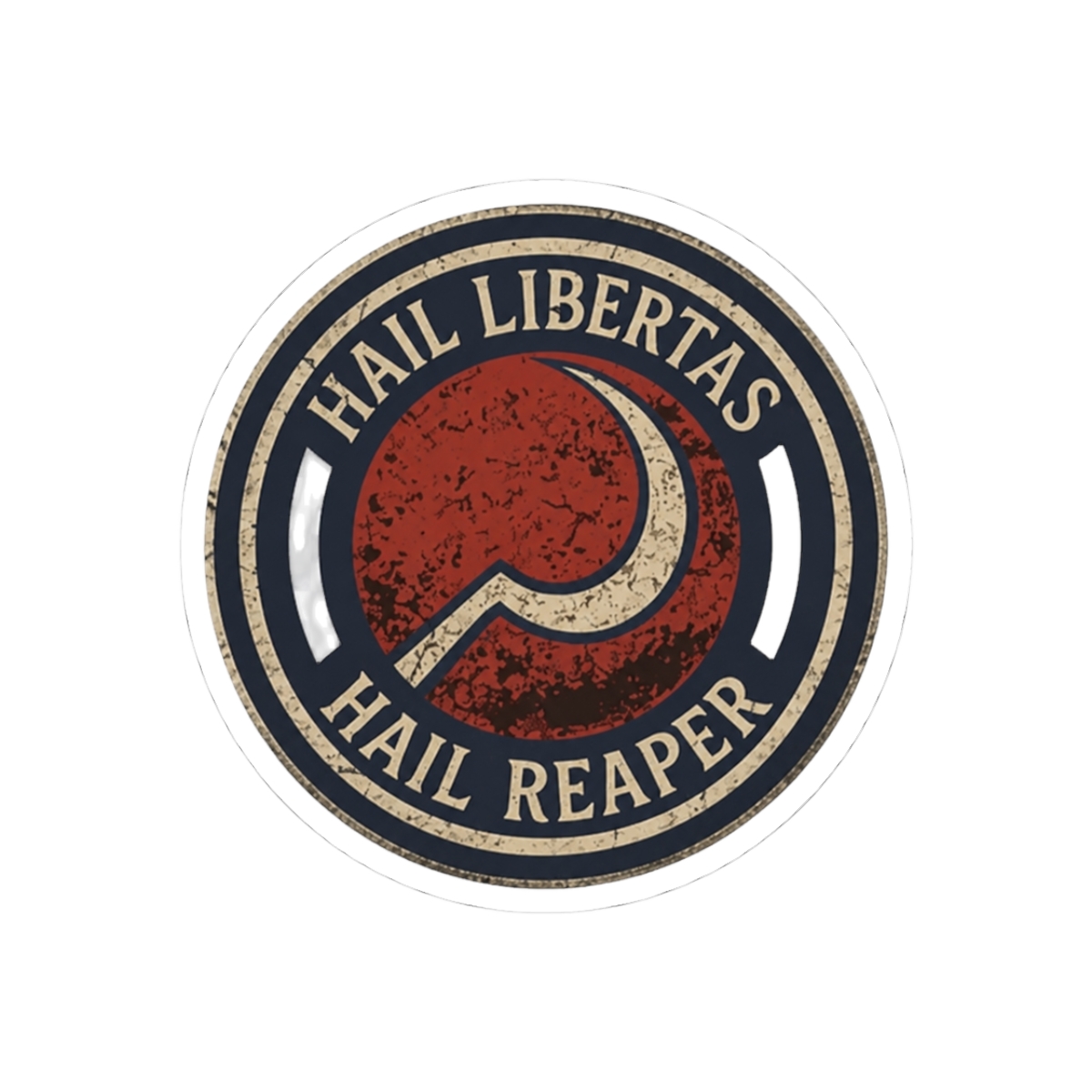 Red Rising, Hail Libertas Hail Reaper Sticker