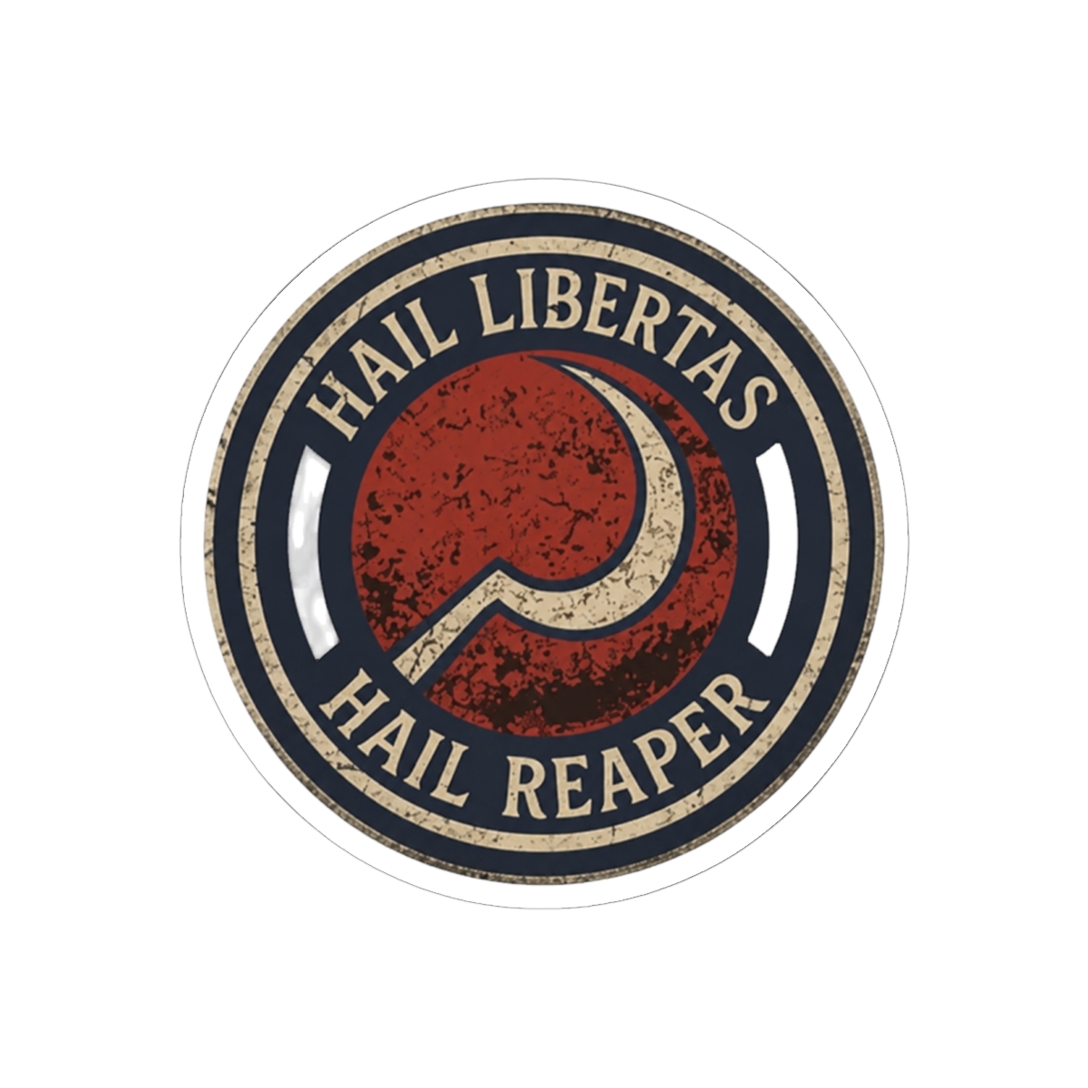 Red Rising, Hail Libertas Hail Reaper Sticker