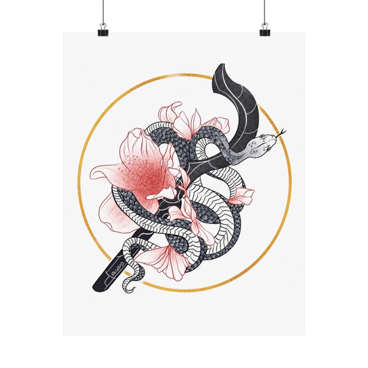 For Darrow Poster | Minimalist Wall Art Print | Red Rising - alternate angle 2, merchandise