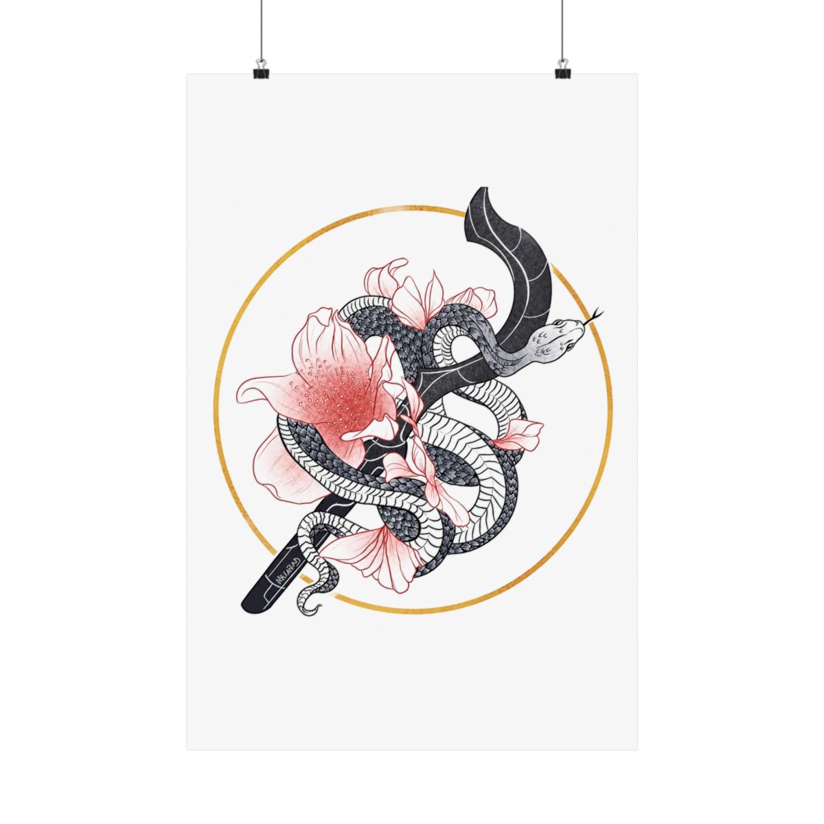 For Darrow Poster | Minimalist Wall Art Print | Red Rising