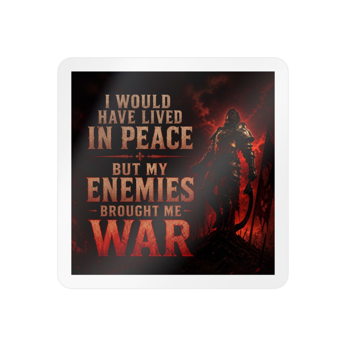 Red Rising Decal - alternate angle 4, merchandise