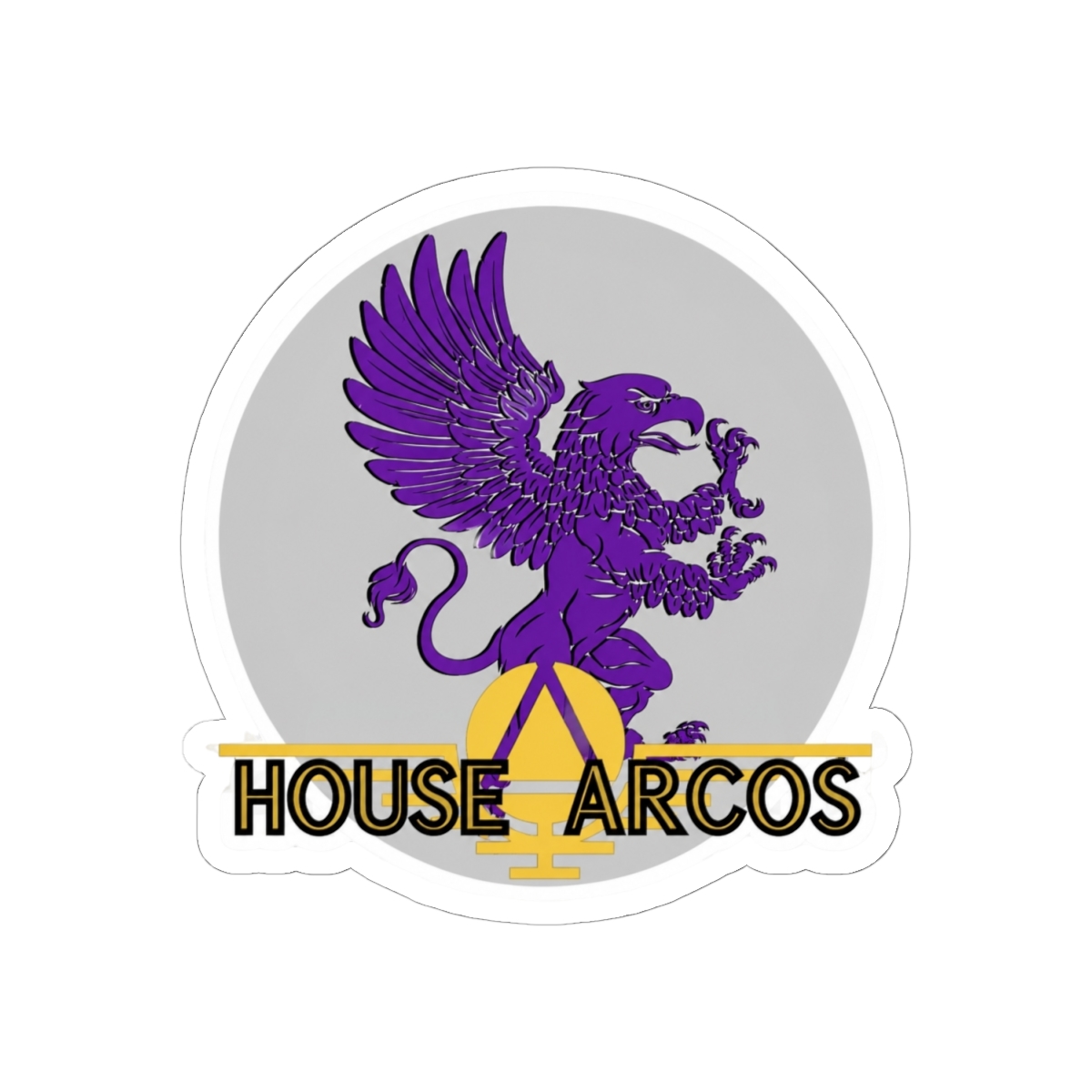 House Arcos Standard Red Rising Inspired - alternate angle 1, merchandise