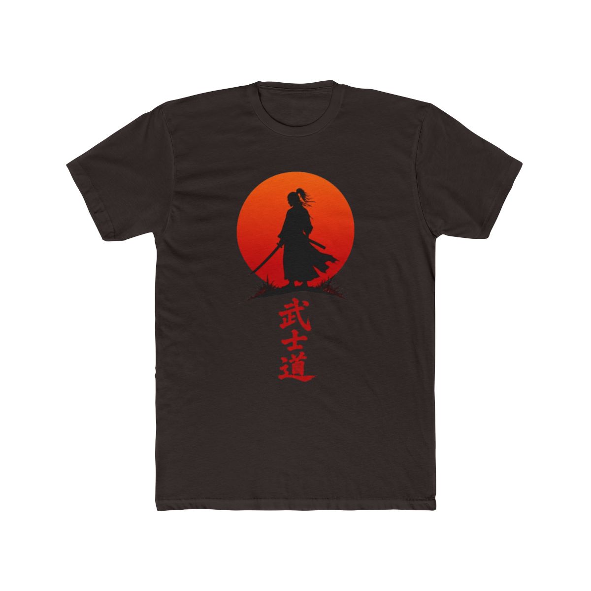 Samurai Silhouette Before a Red Rising Sun - alternate angle 2, merchandise
