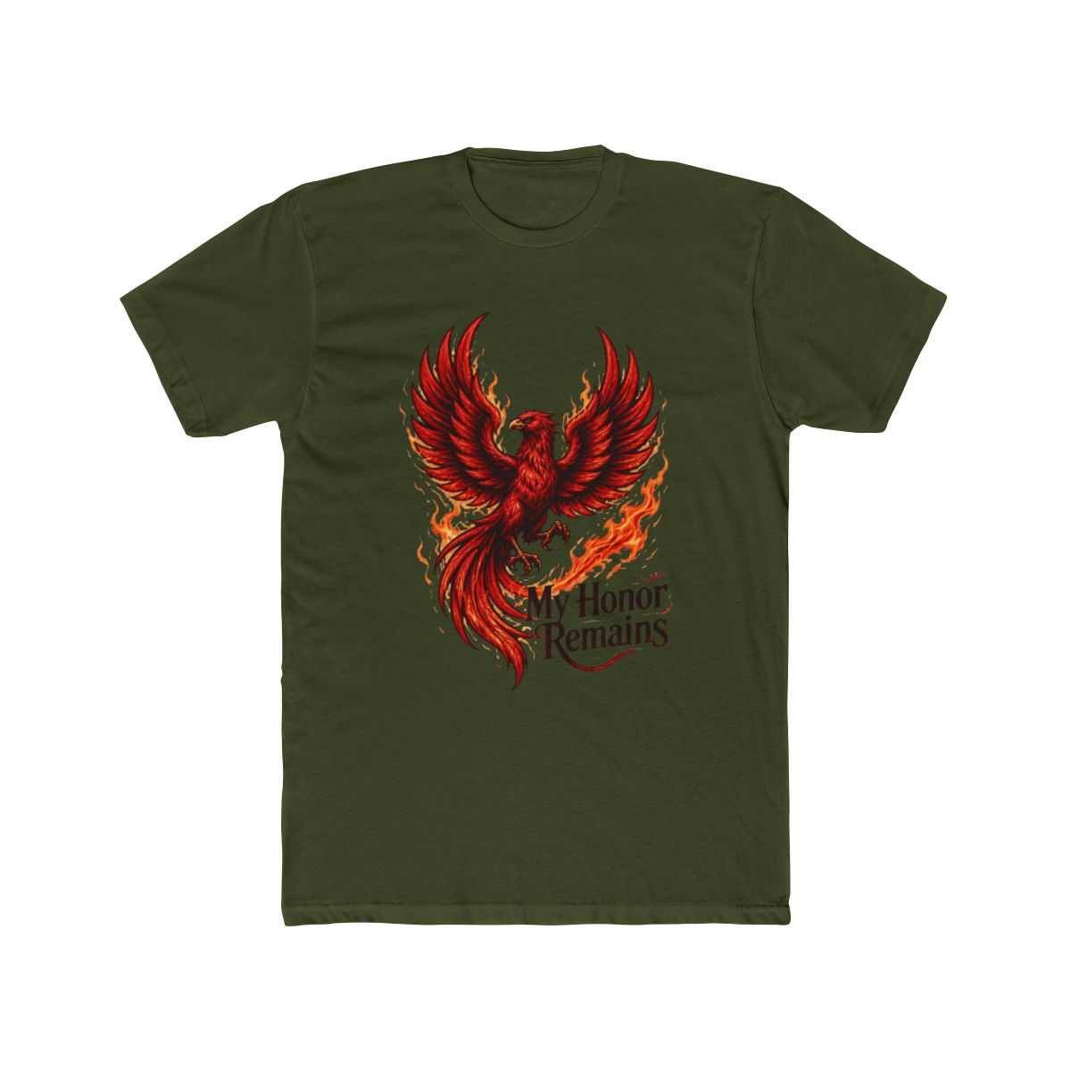 Red Rising Vintage My Honor Remains T Shirt - alternate angle 5, merchandise