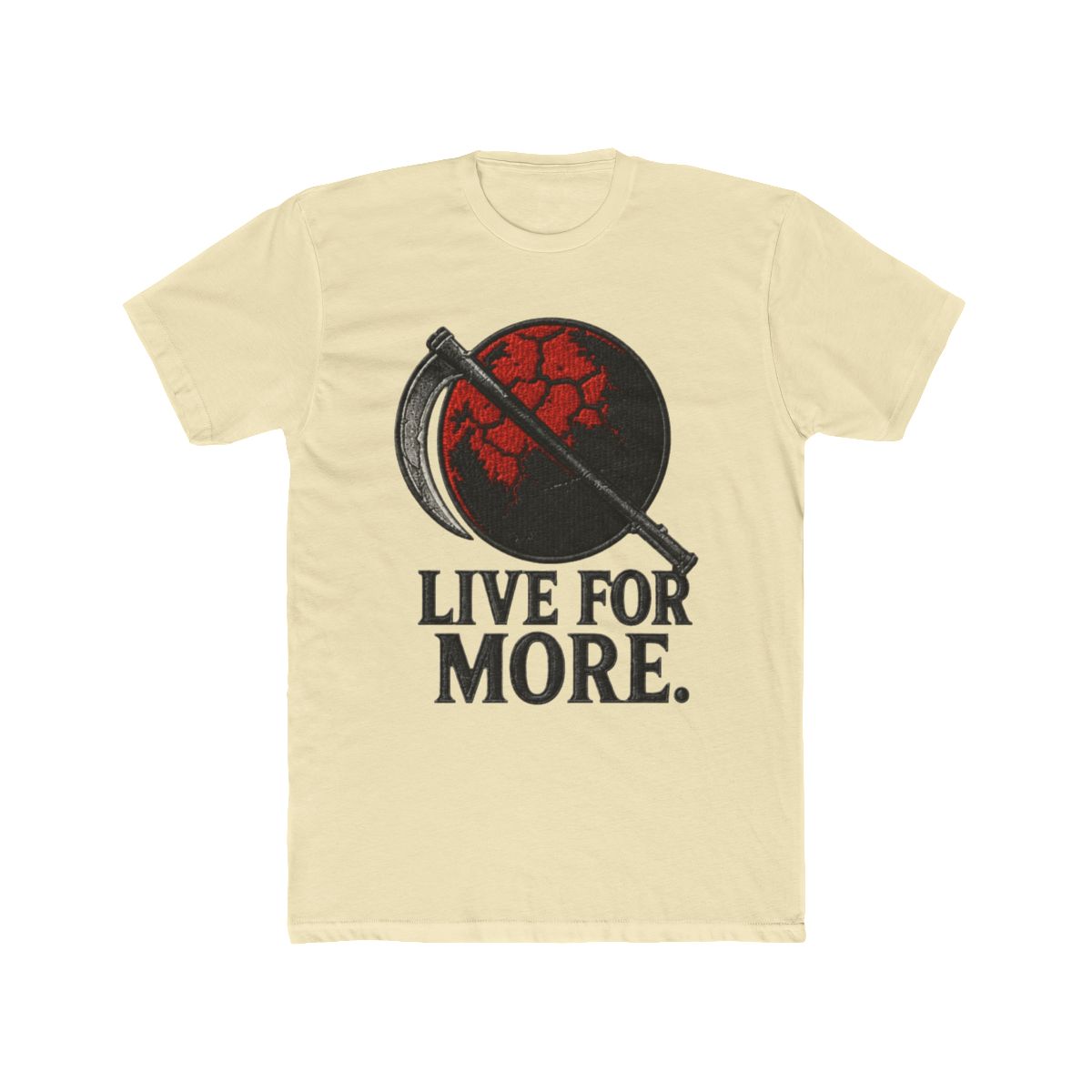 Live For More Red Rising T Shirt - alternate angle 3, merchandise
