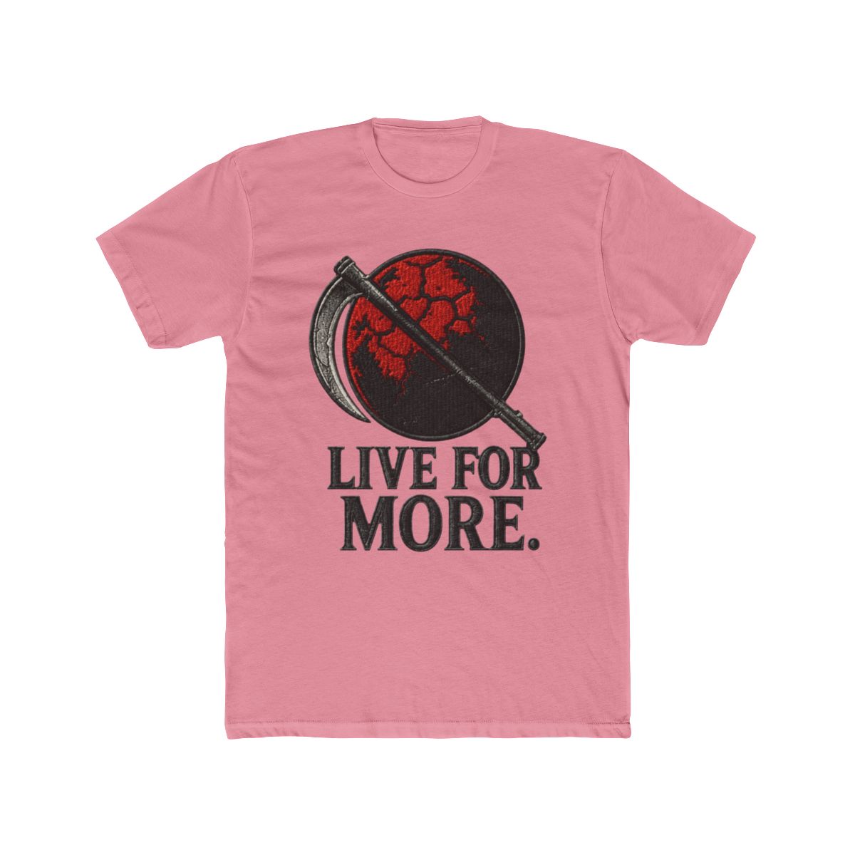 Live For More Red Rising T Shirt - alternate angle 5, merchandise
