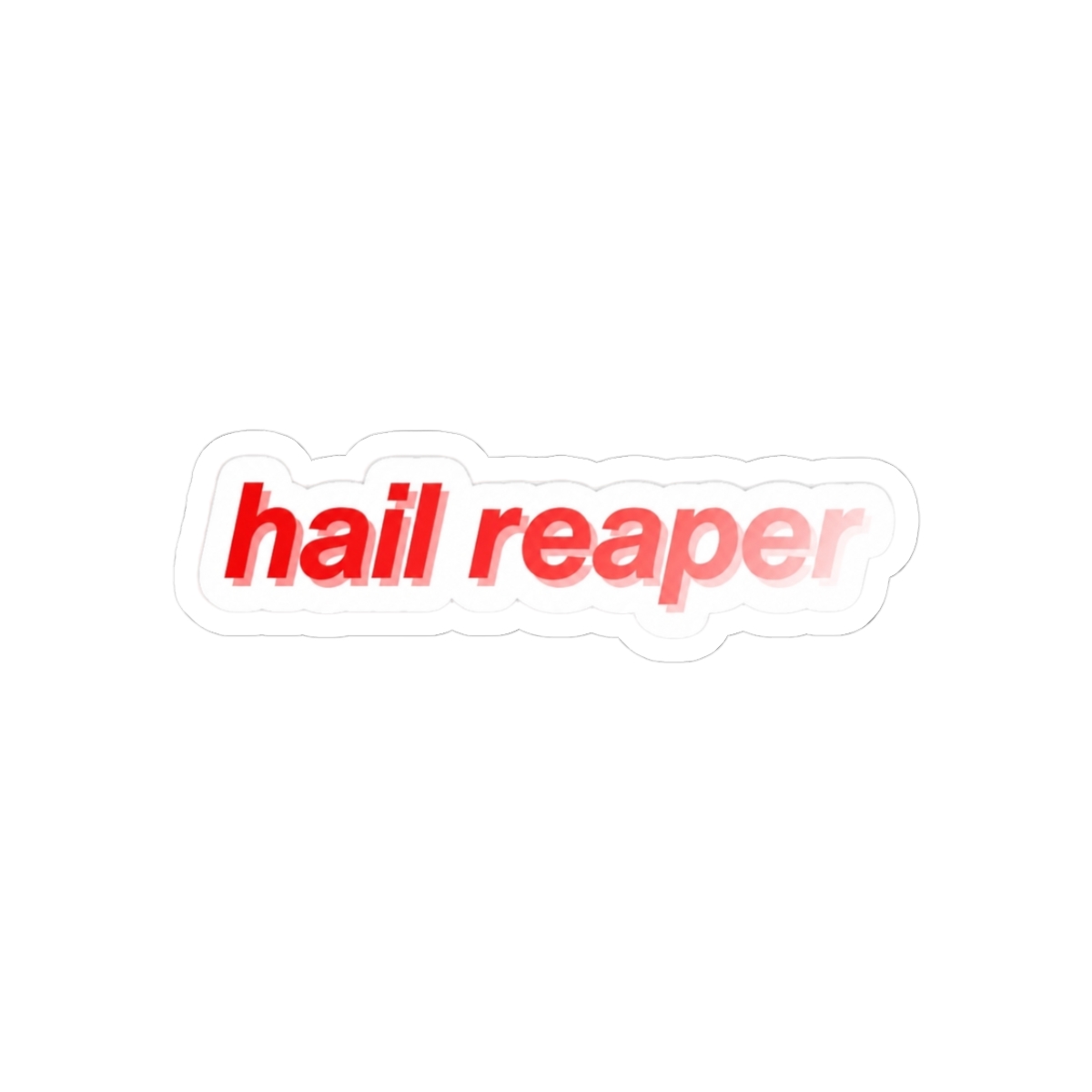 hail reaper - minimalist red rising