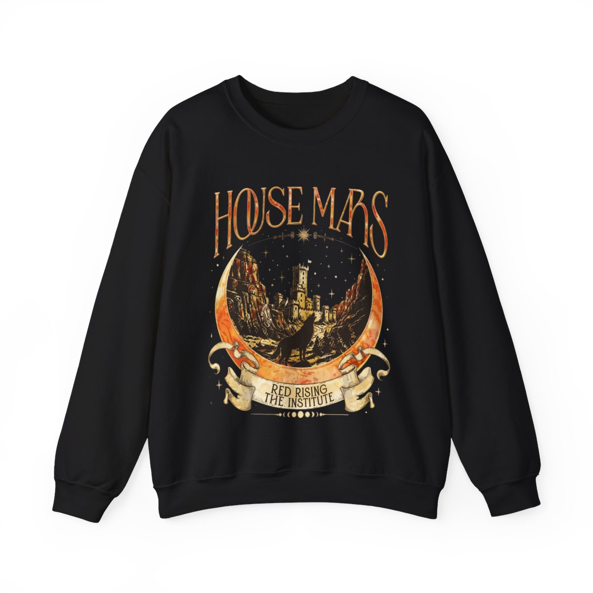 House Mars Red Rising Book Shirt, Red Rising Fan Merch Hoodies, The Institute, The Reaper of Mars Sci Fi Book