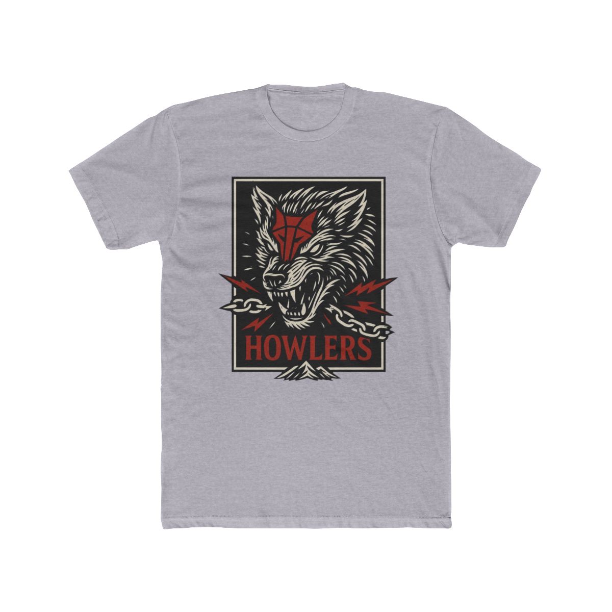 Howlers Wolf T Shirt - Red Rising Inspired Sci-Fi Tee for Book Lovers, Darrow & Sevro Graphic Shirt