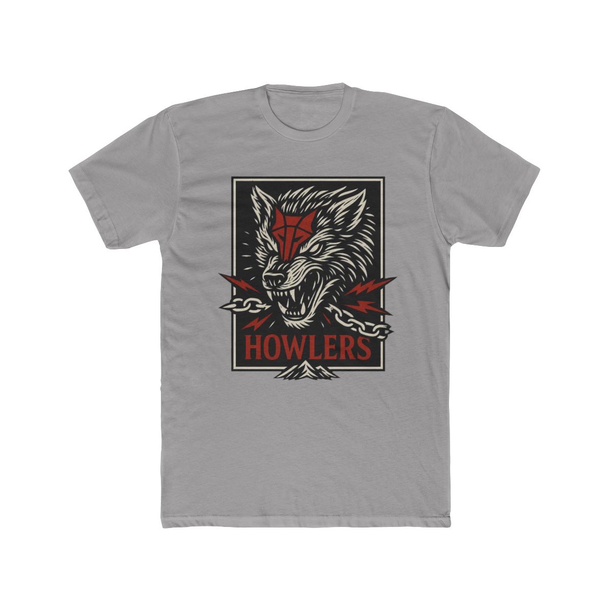 Howlers Wolf T Shirt - Red Rising Inspired Sci-Fi Tee for Book Lovers, Darrow & Sevro Graphic Shirt - Official T-Shirts merchandise
