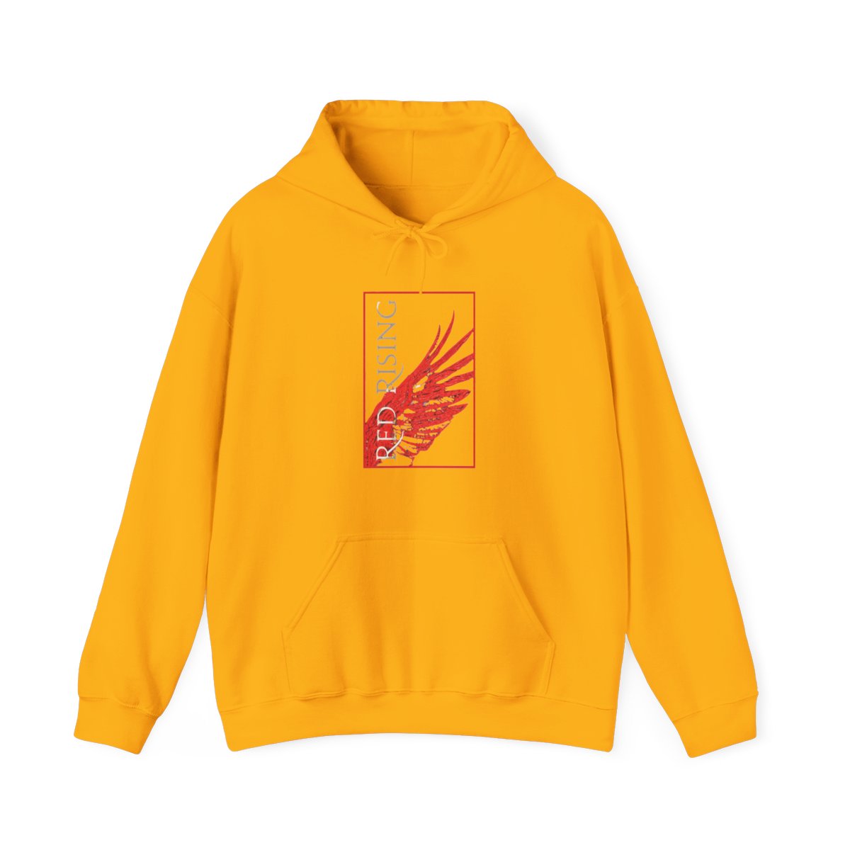 Red Rising Book Cover Hoodie - alternate angle 2, merchandise