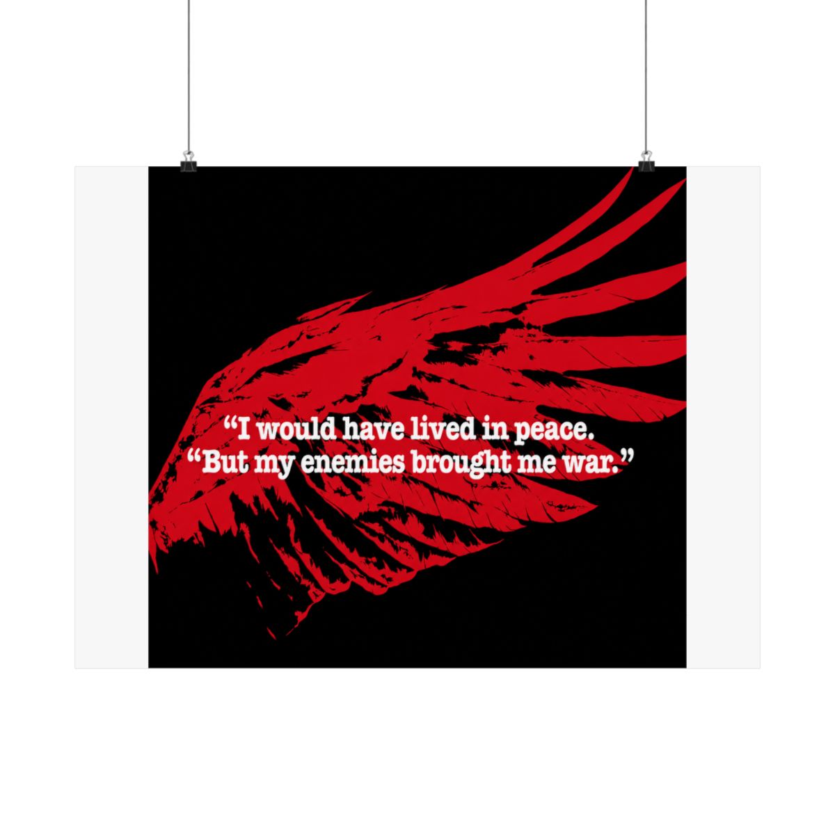 Red Rising Quote - Horizontal - alternate angle 1, merchandise