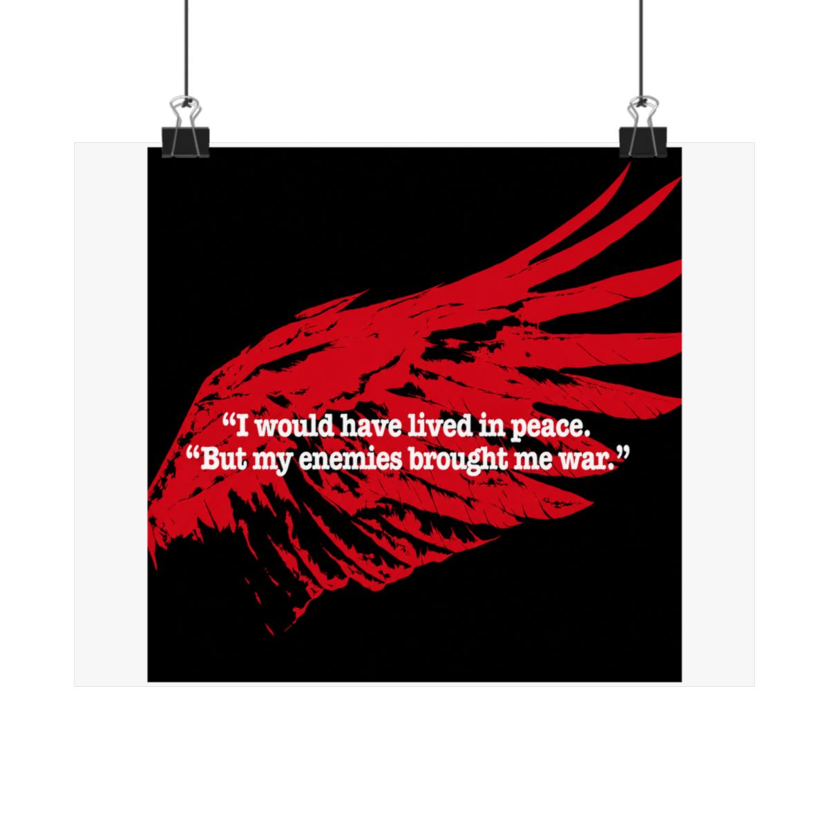 Red Rising Quote - Horizontal - alternate angle 2, merchandise